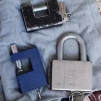 سه عدد قفل ضد برش و ضد اسید