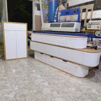 میز تلویزیون و شلف دیواری سفارشی