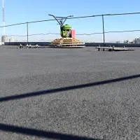 کف سازی اسکرید با پوکه