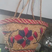 سبد حصیری ایکیا دست باف