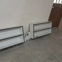 ۲ عدد شلف دیواری طرح کامیون مناسب دکوری اتاق بچه|کتابخانه، شلف، قفسه‌های دیواری|همدان, |دیوار