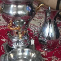 سماور ۶لتری افسون کار کرده ولی سالم تمیز|قوری، کتری، قهوه‌ساز دستی|تبریز, |دیوار