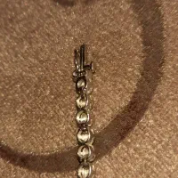 دستبند نقره نگین دار زنانه