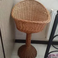 سبد حصیری پایه دار شمالی بزرگ