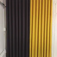 پرده مخمل  پنل اماده ضخیم بدون نیاز به زیر پرده