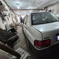 پراید مدل 98 تصادفی کم ضرب