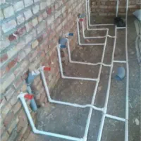 لوله کشی فاضلاب وسردوگرم شوفاژ