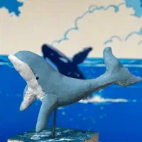 مجسمه وال چوبی