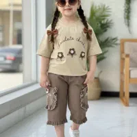 تیشرت وشلوارک برمودا کتان رسید