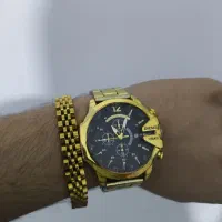 (جدا هم فروخته میشه)ساعت مچی گلد همراه دستبند گلد