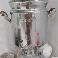 سماور استیل گازی رستورانی ۲۰ لیتری