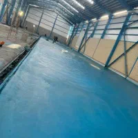 بتن ریزی کف با دستگاه ماله پروانه