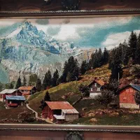 تابلو فرش طبیعت|تابلو فرش|لشت نشا, |دیوار