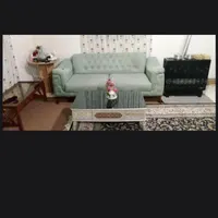 مبل 7نفره باعسلی بزرگ|مبلمان خانگی و میز عسلی|هشتگرد, |دیوار