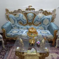 مبلمان کلاسیک بهمراه میز جلو مبلی|مبلمان خانگی و میز عسلی|تهران, آذری|دیوار