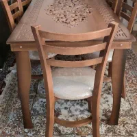 میز ناهارخوری ۶ نفره چوب نو