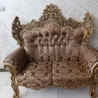 مبلمان ۹نفره سلطنتی|مبلمان خانگی و میز عسلی|گلپایگان, |دیوار