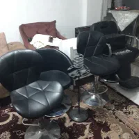 لوازم آرایشگاه صندلی اصلاح ترولی تابوره کوپ کوتاهی