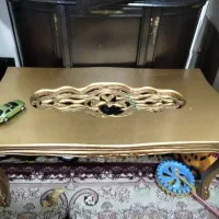 مبل نه نفره ب همراه میزها تمام چوب|مبلمان خانگی و میز عسلی|تهران, زرکش|دیوار