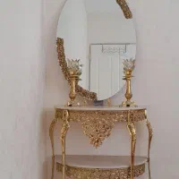 آینه شمعدان و سرویس تخت خواب