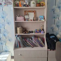 کمد کتابخانه با دو کشو