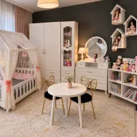 فروش یکجای وسایل اتاق دخترانه، ست کامل و بسیار خاص