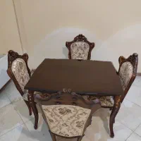 میز ناهارخوری چوبی|میز و صندلی غذاخوری|تهران, اسفندیاری|دیوار
