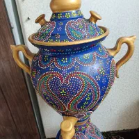 سماور سفالی