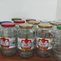 ظرف شیشه ای مناسب ترشی ، رب ،مربا
