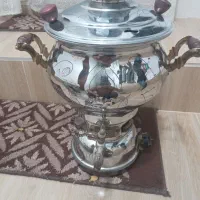 سماور گازی ۶ لیتری قدیمی ومحکم|سماور، چایساز، قهوهساز|بوکان, |دیوار