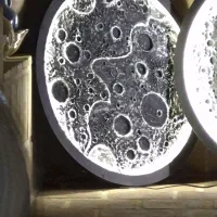 تابلو ماه و آینه و ماه کامل و کالیگرافی|تابلو، نقاشی، عکس|یزد, |دیوار