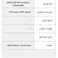 حواله بی وای دی سانگ پلاس(سانیار موتور پارسیان)