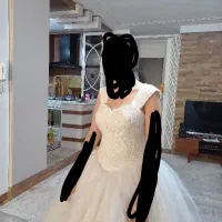 لباس عروس سایز ۳۶ تا ۴۰|لباس|رباطکریم, رباطکریم|دیوار