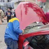 کاپوت  وگلگیررنگ کوره ای ایران‌خودرو سایپا