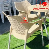 صندلی پلاستیکی باغی طرح یاور(کارخانه)