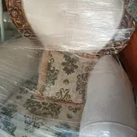 مبل سلطنتی ۹ نفره به همراه میز ناهارخوری ۸ نفره