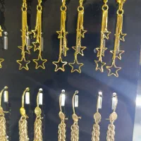 گوشواره آبکاری رنگ ثابت