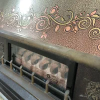 بخاری شومینه ای گازی در حد نو|بخاری، هیتر، شومینه|یاسوج, |دیوار