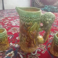 پارچ ولیوان قدیمی|کلکسیون اشیاء عتیقه|گناباد, |دیوار