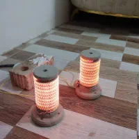 هیتر سنگی برقی|بخاری، هیتر، شومینه|شیراز, شاپورجان|دیوار