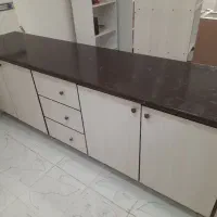 کابینت تمام MDF دست دوم با سینک و شیر آب|مصالح و تجهیزات ساختمان|ملایر, |دیوار