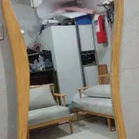 آینه قدی چوبی