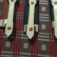 چاقو بزرگی دسته استخونی