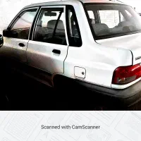 پراید ۹۱ SXسند تک برگ بدون رنگ