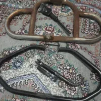 ۲عدد جک دوچرخه موتور و۲عدد سپر