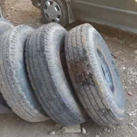 لاستیک نیسان جلو و عقب کامل|قطعات یدکی و لوازم جانبی|سنگدوین, |دیوار