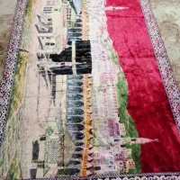 تابلو ابریشم قدمت دار قدیمی