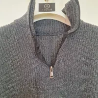 پلیور نیم زیپ ذغالی (فری سایز)|لباس|خمین, |دیوار