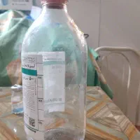 بطری شیشه ای .ضخیم و نشکن.