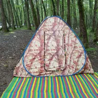 چادر مسافرتی ۱۲ نفره با طرح زیبای پائیزی|کوهنوردی و کمپینگ|فردیس, فرامرزیه|دیوار